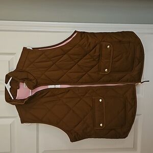 J Crew quilted vest